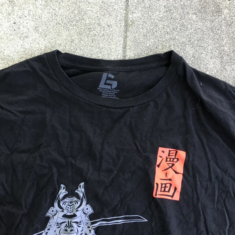 Camisa negra manga larga The Guardian The Samurai Way para hombre 3XL Foto 4 de 4