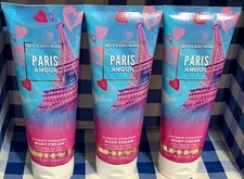 3 - Bath  Body Works Paris Amour Ultimate Hydration Body Cream 8 oz