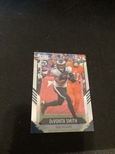 2021 PANINI CHRONICLES FOOTBALL DEVONTA SMITH RC SCORE UPDATE SILVER PRIZM