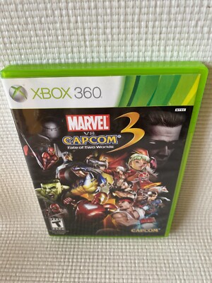 Marvel vs. Capcom 3: Fate of Two Worlds (Microsoft Xbox 360, 2011) Complete X360