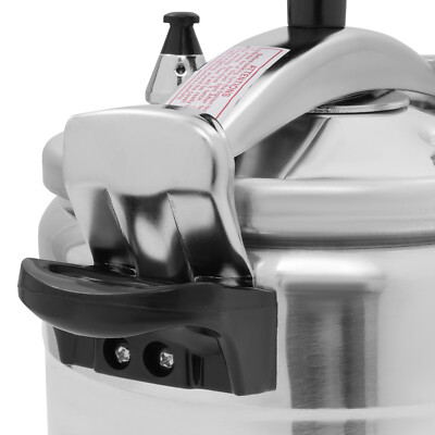 #ad Family Small Mini Pressure Cooker Aluminium Pressure Rust resistant Silver. $73.21