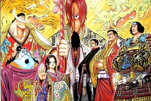 One Piece Color Walk 8 Wolf Eiichiro Oda Illustration Japanese Book Brand New