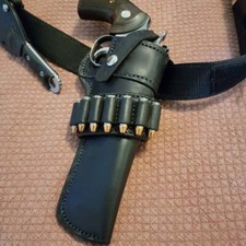 PU Medieval Western cowboy cosplay revolver protectiv Holster