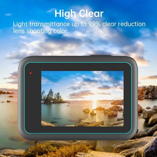 PULUZ For GoPro HERO 9 Black Lens + LCD Display Tempered Glass Film - Picture 7 of 7