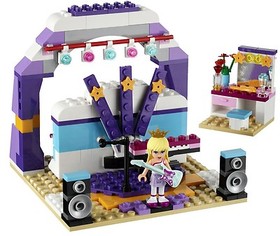 Lego Friends 41004 REHEARSAL STAGE Guitar Dancing Music Minifigs NISB Xmas Gift