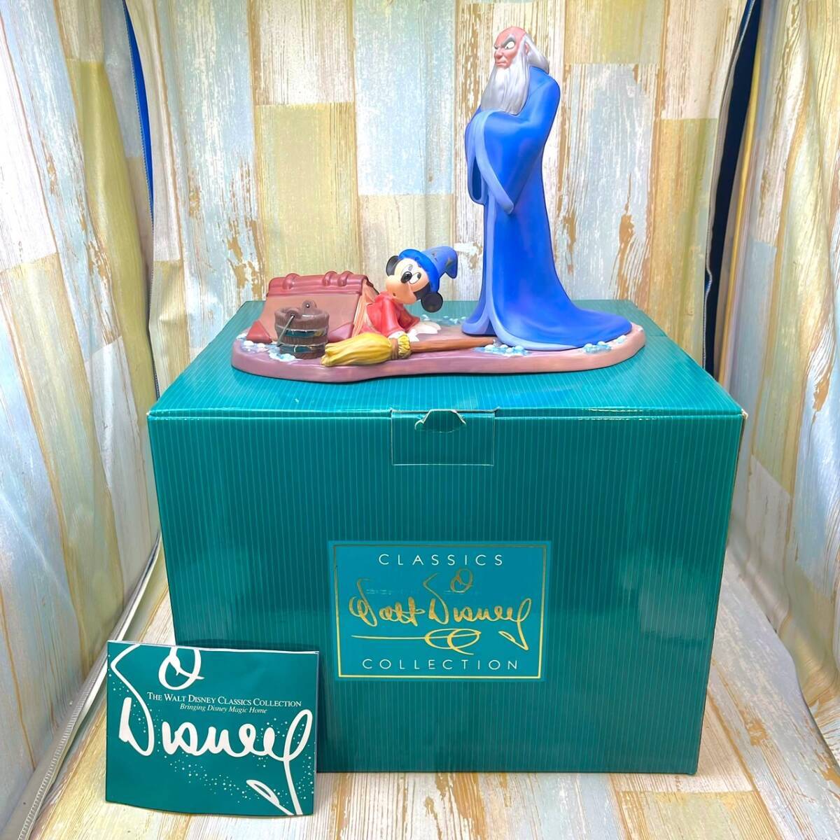 ディズニー 希少品 オルゴール レトロ アラジン スノードーム