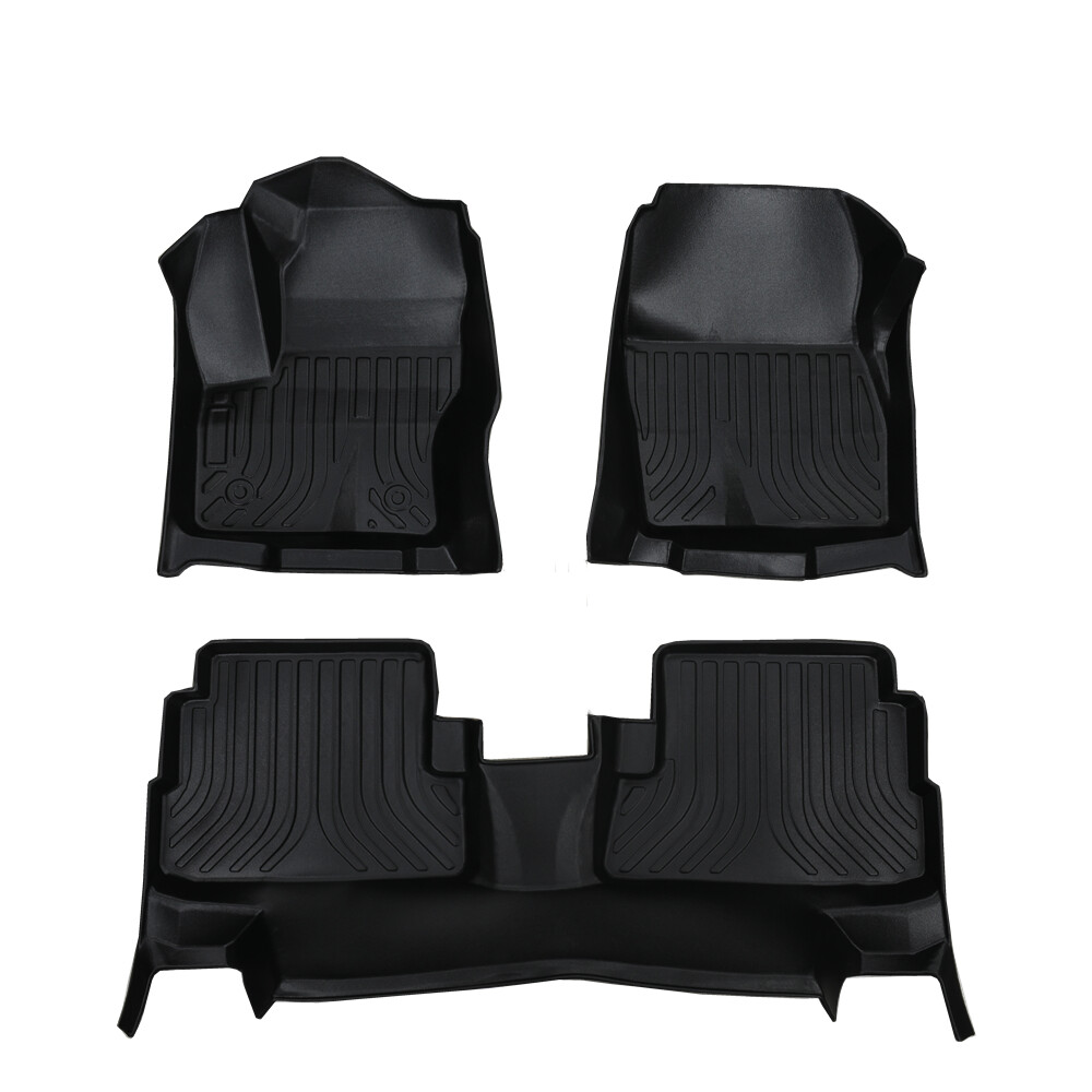 Heavy Duty TPO Floor Mats for Ford Escape 2015-2019 All-Weather Protection