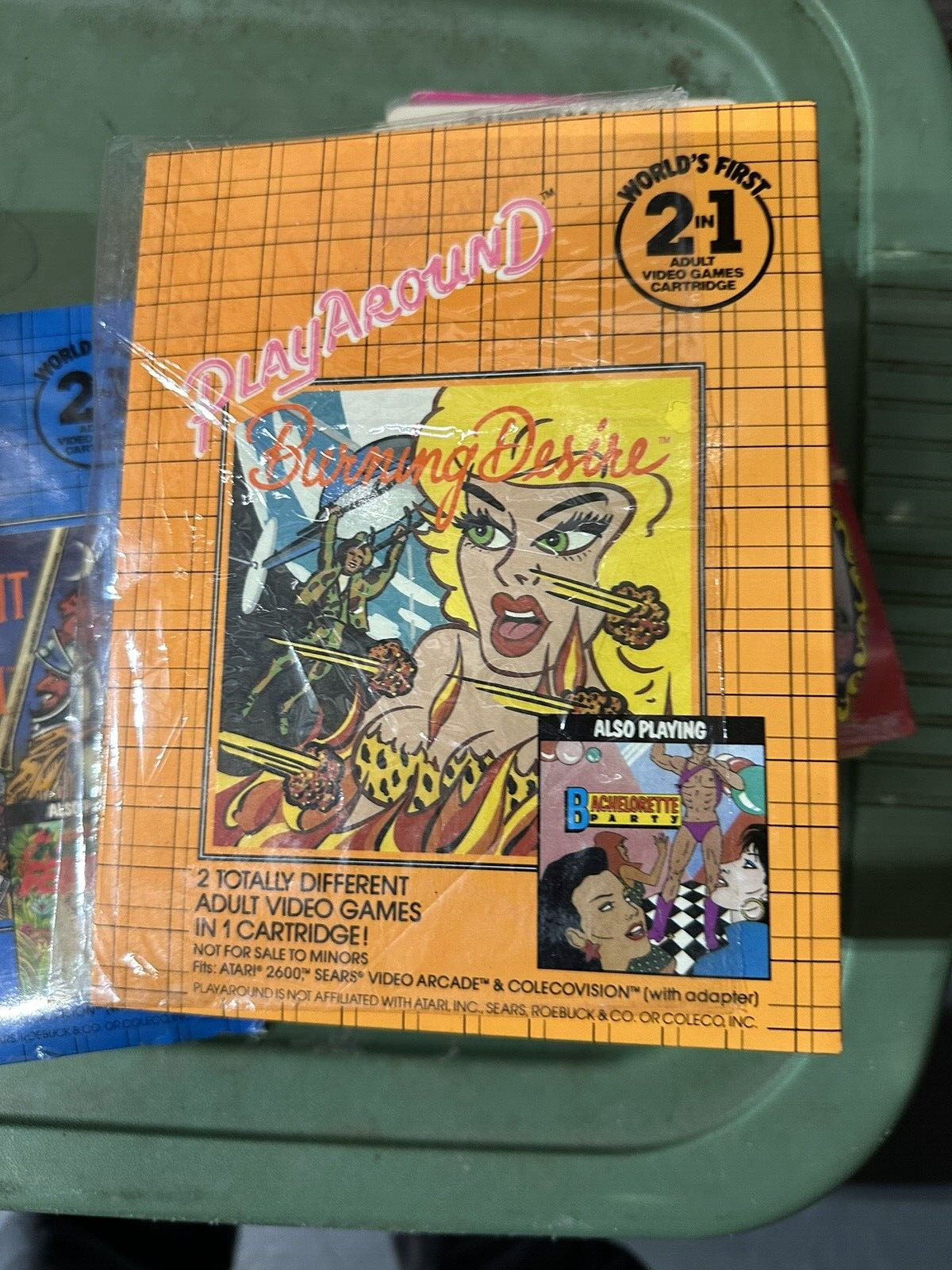 Burning Desire & Bachelorette party video game (Atari 2600, 1982) Playaround