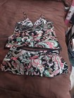 Ying Li 2 Piece 100% Silk Camisole Multi Color Sz Medium — photo 2