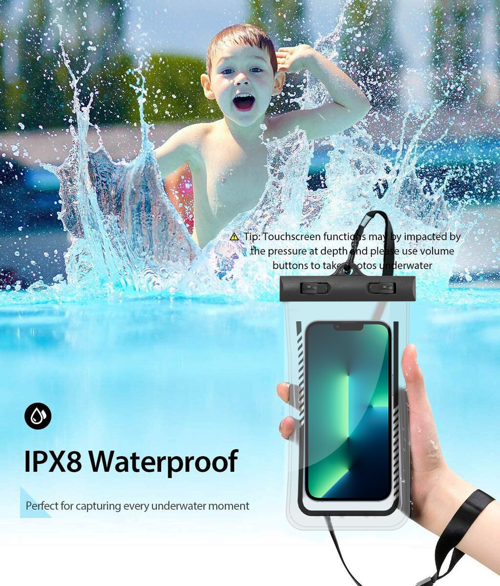 Swimming Pool Iphone 12 Water Depth Underwater Housing (Case) For