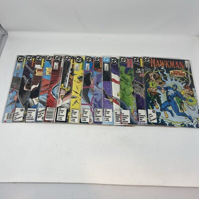 Hawkman Vol 2 #1-14 (Aug 1986 - Sept 1987) DC Comics Giordano, Isabella, Heck