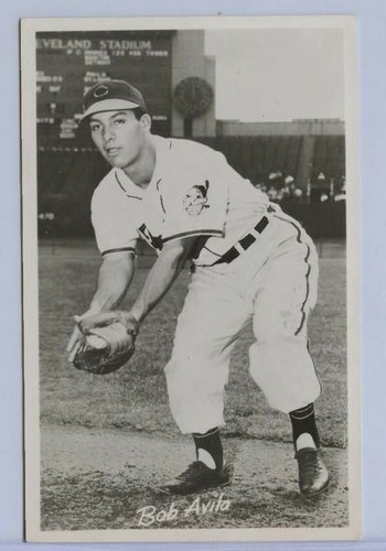 Photo Ancienne Originale – Bobby Avila (Indians De Cleveland) Années 1950