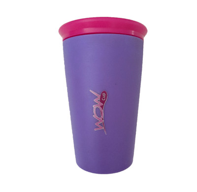 Wow Cup For Kids 360 Spill Free Sippy Drinking Cup Bpa Purple With Pink Lid 9oz Ebay Wow Cup For Kids 360 Spill Free Sippy Drinking Cup Bpa Purple With Pink Lid 9oz Ebay