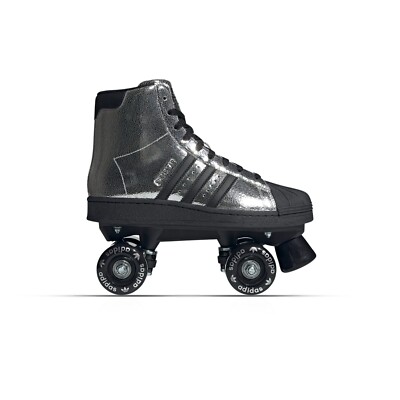 Adidas Originals Superstar 82 (Silver Metallic/Black) Roller Skates Shoes JH5522