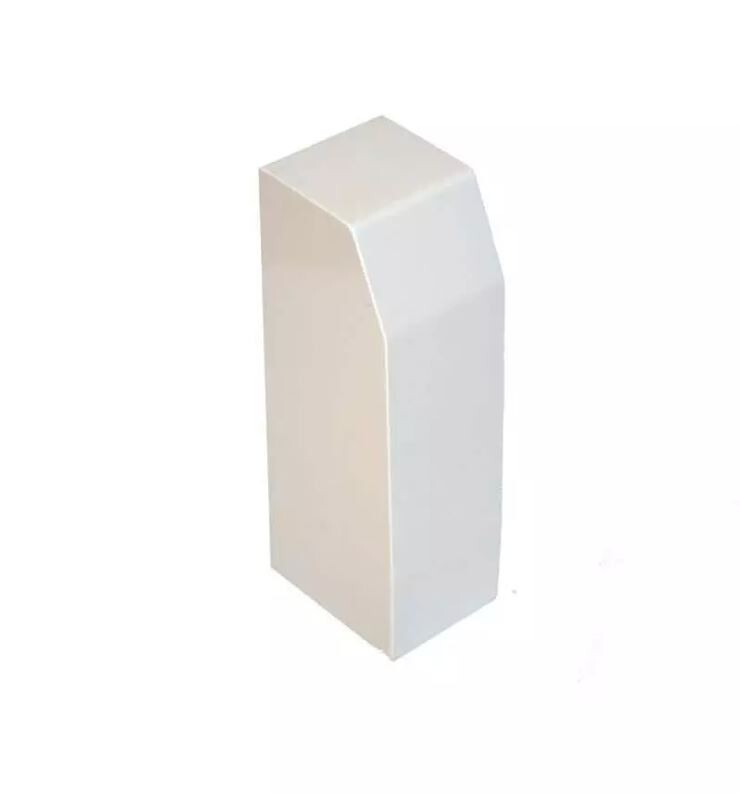 Baseboard Heat Cover Left End/Wall Cap - Hot Water Hydronic Baseboard ...