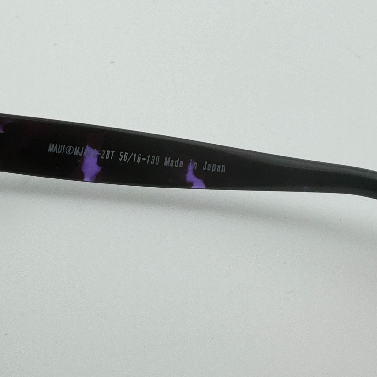 Maui Jim Japan KOKI BEACH MJ433-28T 56-16-130 Purple  display picture 3