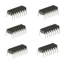 PHILIPS 74HCT4046AN High-Speed CMOS Phase Lock Loop with VCO DIP-16 IC, QTY-5