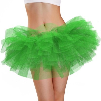 TutuRock für Damen, Teenager, klassisch, elastisch, 5 Schichten, Tüll, Ballet...