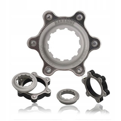 BARADINE BC02 CENTER LOCK SILBERNER SCHEIBENADAPTER