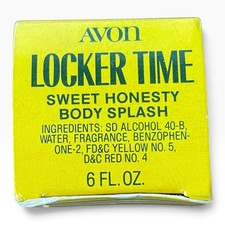 Avon Locker Time Sweet Honesty Body Splash 6 fl oz Vintage Children's Fragrance
