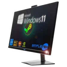 AIO ALL IN ONE 27" I7 10TH WIN11 4GB 120GB Desktop PC