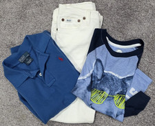 Boys bundle - lot of 3 - Polo shirt 6/7 and pants 7  Wonder nation shirt Sz 6/7