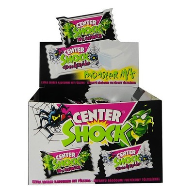 Center Shock Monster Mix, extra saure Kaugummis, 100x 4g