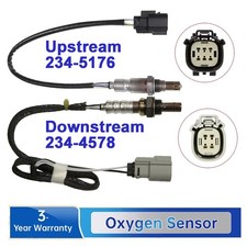 2PCS Oxygen Sensor Upstream&Downstream Fit Fo...