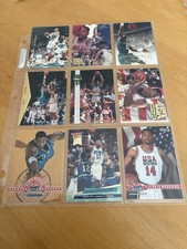 Alonzo Mourning Basketball 9 Card Lot