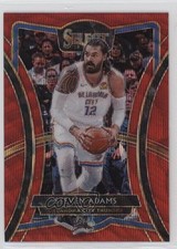 2019-20 Panini Select Premier Level Tmall Red Wave Prizm Steven Adams #129 0s5s