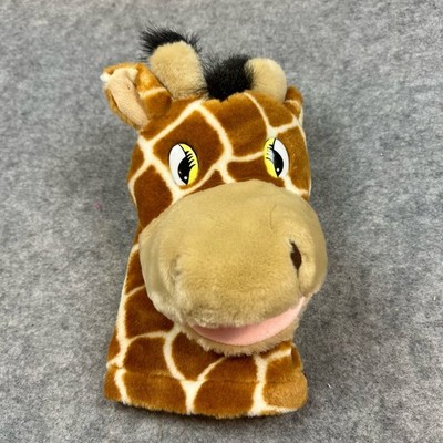 Giraffe Puppet Aurora Plush Hand Toy Goofy Silly Cute World Jolie