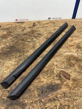 BMW E30 Zierleisten Stoßleisten Kotflügel Vorne Satz Schwarz 1952895 1952896