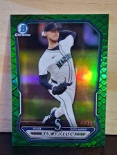 2026_Bowman_Chrome_Prospects_BCP-19_Kade_Anderson_[Grn-Reptilian_56/99]_Mariners