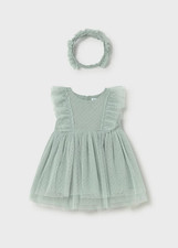 ABITO VESTITO CERIMONIA NEONATA MAYORAL 1905 01905 46 VERDE ORIGINALE PE 2026