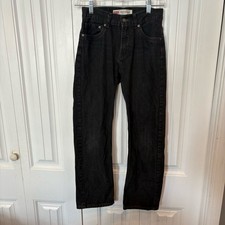 Levi  s 505 Black Jeans Size 14 Slim