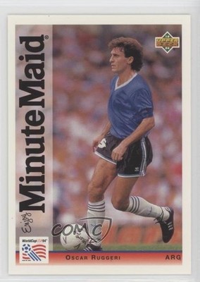 1994 Upper Deck World Cup Minute Maid Oscar Ruggeri #21 1d3