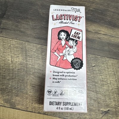 Legendairy Milk Lactivist Drops Breastfeeding Supply Alcohol Free  Exp 5/28