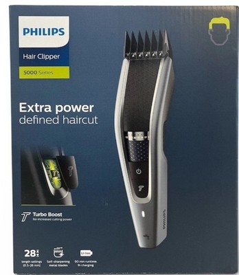 Philips Hair Clipper Haarschneider Series 5000 HC5630/15 Silber | NEU & OVP