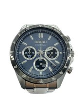 SEIKO Quartz Wristwatch Analog Stainless SLV 8T63 00D0