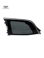 Mercedes X166 GL GLS-Class Driver Left Rear Door Corner Frame Vent Glass Window
