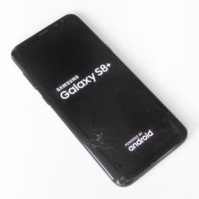 Samsung Galaxy S8+ 6,2 Zoll 64GB Midnight Black OVP - Displayschaden, sonst top!