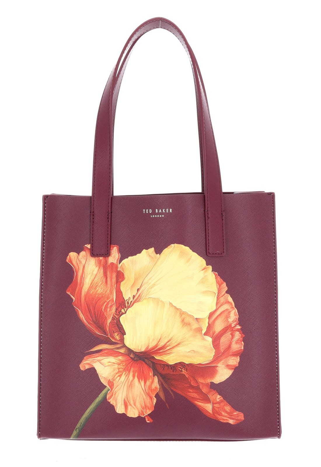 Ted Baker handbag Shimina Printed Flower Small Icon Bag Wine
