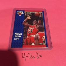 1991-92 Fleer Basketball Michael Jordan Chicago Bulls No.29