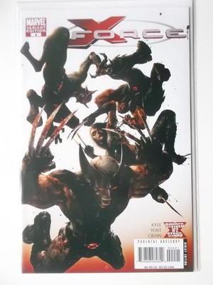 X-Force Heft 4 Crain Bloody Variant Cover US Marvel 