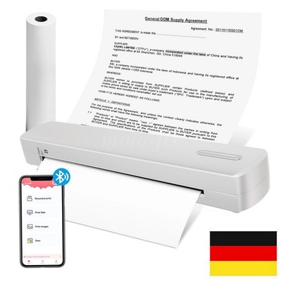Original C80-A4 Thermodrucker -tintloser Drucker für Zuhause oder Büro
