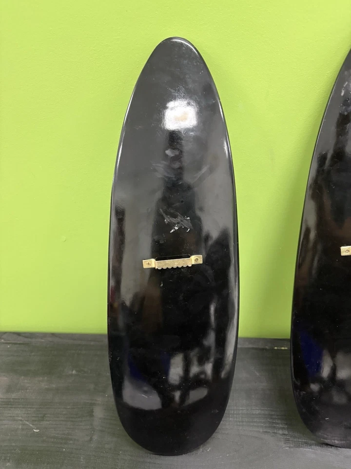 Juego de 2 tablas de surf utilería playa hawaiana floral/flor decoración de pared 18" Foto 4 de 4