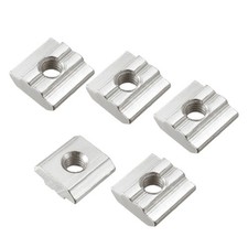 20 pcs M6 Threaded Slide in T-Nut for 3030 Series Aluminum Extrusions Profile