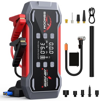 9000A Starthilfe Powerbank mit 150PSI Kompressor Auto Starthilfe Powerbank DE