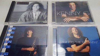 Lot Of 4 Kenny G CDs Breathless, the moment paradise