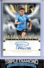 2024-25 Panini Noir Facundo Pellistri Midnight Signatures Auto #18/49 Uruguay G3